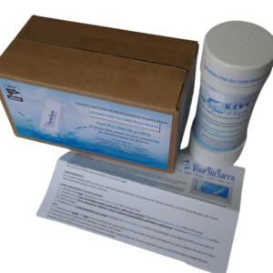 Dispositivo ViveSinSarro SU para uso doméstico, reduce la acumulación de sarro en tinacos y cisternas de agua del hogar